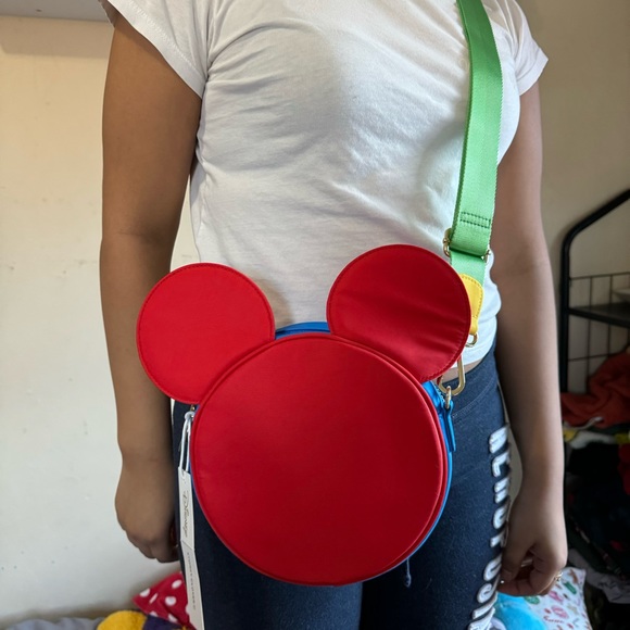 Stoney Clover Lane x Mickey Mouse Crossbody Bag NWT - Picture 2 of 2
